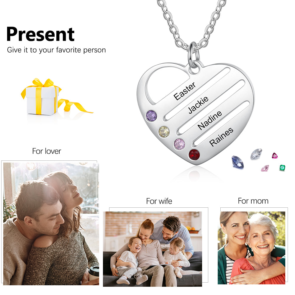 Custom Heart Necklace